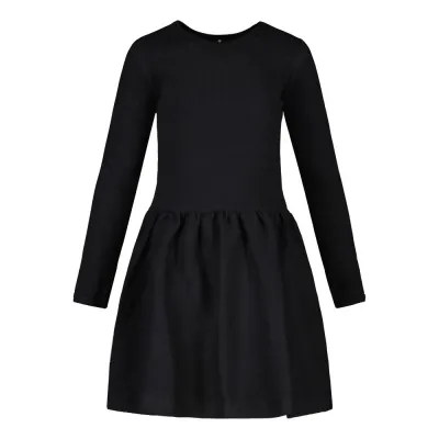 Metsola RIB BASIC DRESS, BLACK - 86/92, kuva 1 / 1