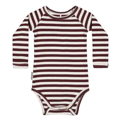 Metsola STRIPED BODY RIB, POMEGR/WHITE - 56, kuva 1 / 1