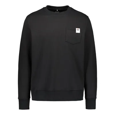 Metsola BADGER SWEATSHIRT FOR MEN, BLACK - XL, kuva 1 / 1