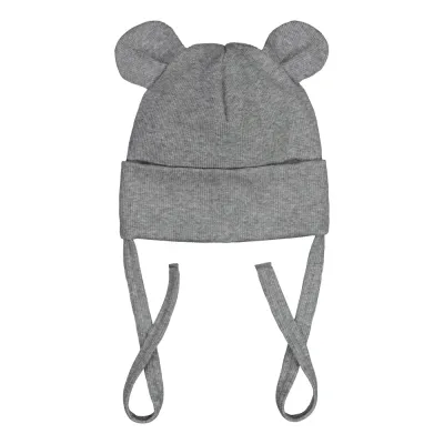 Metsola SURPRISE! RIB BEAR BEANIE, MEL-PANDORA - NB, kuva 1 / 1