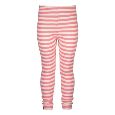 Metsola SURPRISE! RIB LEGGINGS, ROSEWATER/WHITE - 134/140, kuva 1 / 1