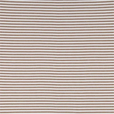 Metsola Rib Organic Cotton, Almond/White 1 m, kuva 1 / 1