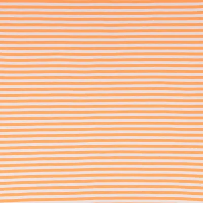 Metsola Rib Organic Cotton Papaya/White 1m, kuva 1 / 1