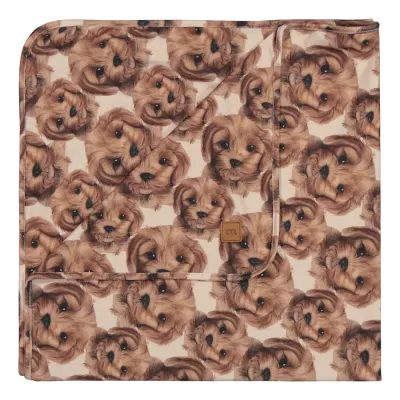 Metsola PUPPY BLANKET 90X90 CM, NOUGAT, kuva 1 / 1