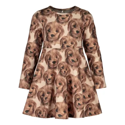 Metsola PUPPY DRESS, NOUGAT - 74/80, kuva 1 / 1