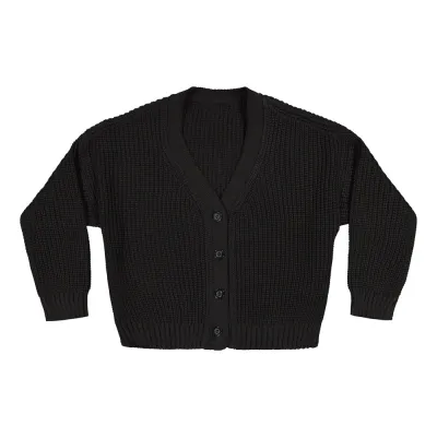 Metsola HUG CARDIGAN KIDS, BLACK - 146/152, kuva 1 / 1