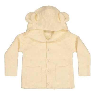 Metsola BEAR CARDIGAN, CREAMY - 86/92, kuva 1 / 1