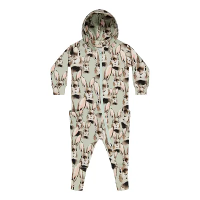 Metsola BUNNY JUMPSUIT, BUNNY GREEN - 86/92, kuva 1 / 1