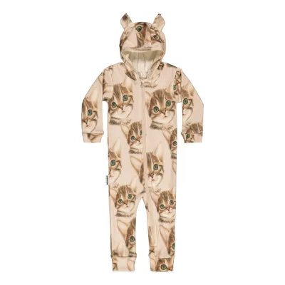 Metsola KITTEN RIB PLAYSUIT BEAR, CREAM - 56, kuva 1 / 1