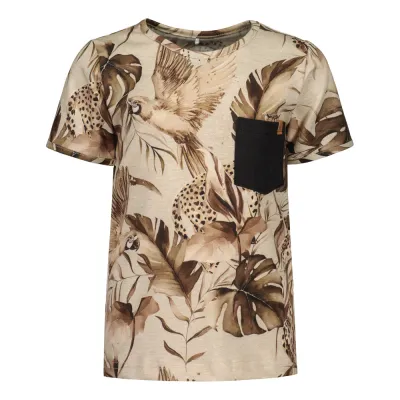 Metsola SAVAGE SAND T-SHIRT SS, MACADAMIA - 92, kuva 1 / 1