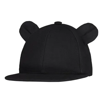 Metsola SUMMER CAP WITH EARS, BLACK - 3-4Y, kuva 1 / 1
