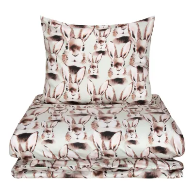 Metsola BUNNY GREEN JUNIOR BEDLINEN 120X160, kuva 1 / 1