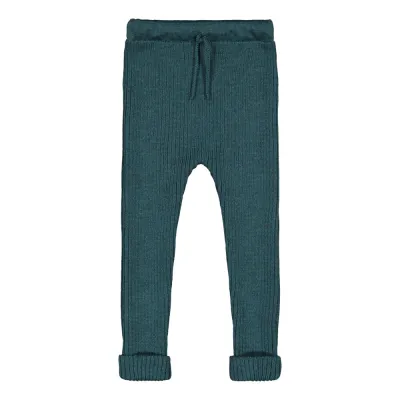 Metsola MERINO KNITTED LEGGINGS, OCEAN - 74/80, kuva 1 / 1