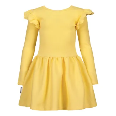 Metsola RIB FRILLA DRESS LS, SUNKISS - 74/80, kuva 1 / 1