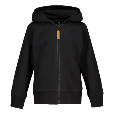 Metsola ZIPPER HOODIE, BLACK - 98/104, kuva 1 / 1