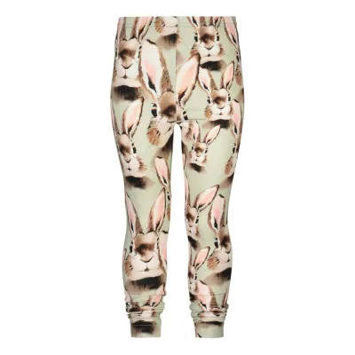Metsola BUNNY LEGGINGS, BUNNY GREEN - 98/104, kuva 1 / 1