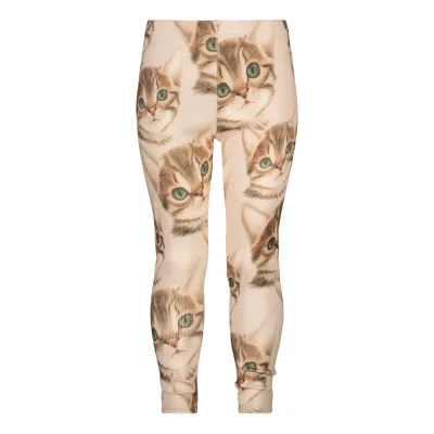 Metsola KITTEN RIB LEGGINGS, CREAM - 134/140, kuva 1 / 1