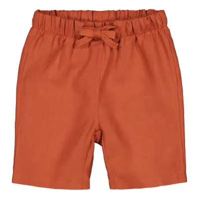 Metsola LINEN SHORTS, DESERT SUN - 140, kuva 1 / 1