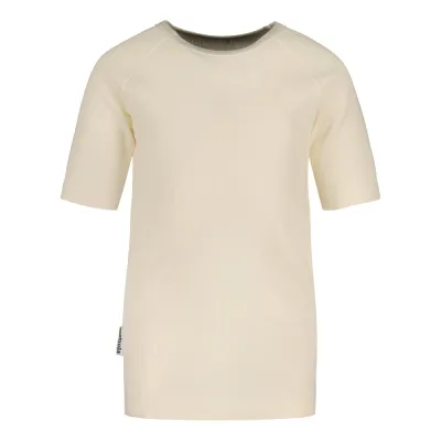 Metsola RIB T-SHIRT SS, CREAMY - 110, kuva 1 / 1