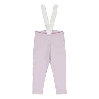 Metsola RIB BRACE PANTS, SWEET LILAC - 98/104, kuva 1 / 1