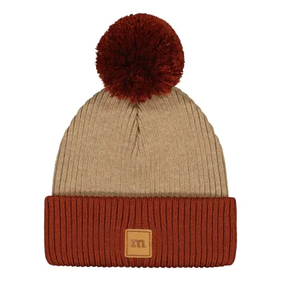 Metsola TWIN COLOUR BEANIE, PECAN/CARAMEL - 1-2Y, kuva 1 / 1