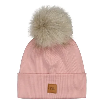 Metsola MERINO RIB BEANIE 1 POM POM, CUPCAKE - 5-6Y, kuva 1 / 1