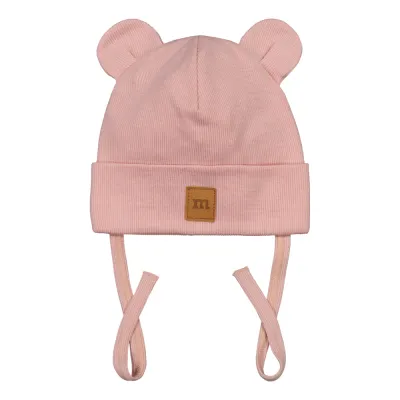 Metsola MERINO RIB BEAR BABY BEANIE, CUPCAKE - 3-4Y, kuva 1 / 1