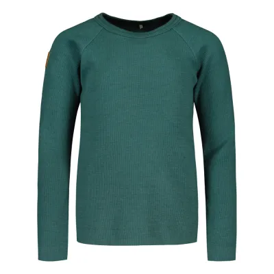 Metsola MERINO RIB SHIRT LS, OCEAN - 98, kuva 1 / 1