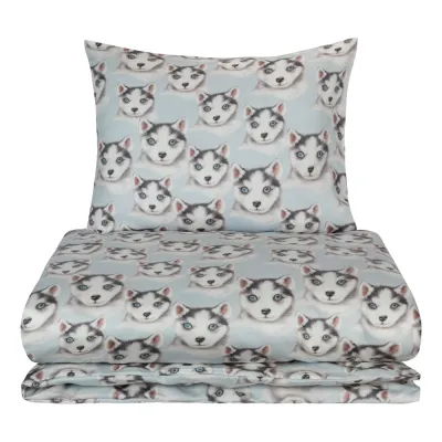 Metsola HUSKY BABY BEDLINEN 80X120, BLUE, kuva 1 / 1
