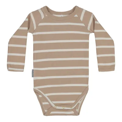 Metsola STRIPED RIB BODY, PECAN/CREAMY - 68, kuva 1 / 1