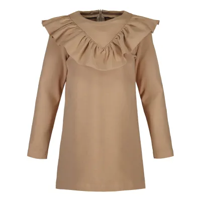 Metsola FRILLA DRESS, PECAN - 146/152, kuva 1 / 1