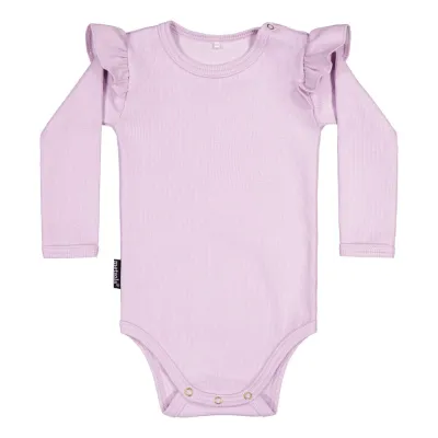 Metsola BF RIB FRILLA BODY LS, SWEET LILAC - 62, kuva 1 / 1