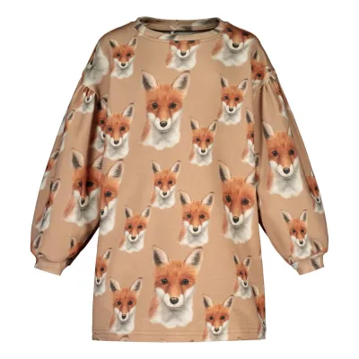 Metsola BIG BRO SWEATER DRESS, PECAN - 110/116, kuva 1 / 1