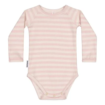 Metsola STRIPED RIB BODY LS, BALLERINA/VANILLA - 86, kuva 1 / 1