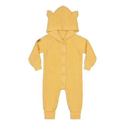 Metsola BEAR KNIT JUMPSUIT, BANANA CREAM - 74/80, kuva 1 / 1
