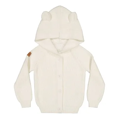 Metsola BEAR KNIT CARDIGAN, VANILLA - 86/92, kuva 1 / 1