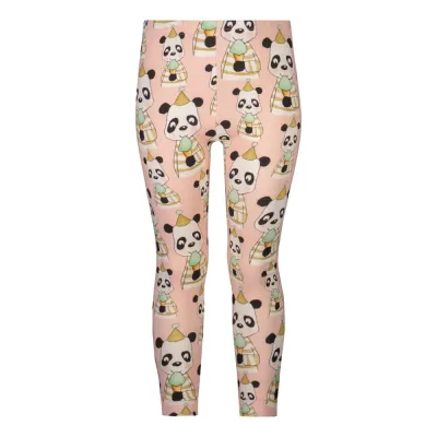 Metsola PARTY PANDA LEGGINGS, PEACH SORBET - 134/140, kuva 1 / 1