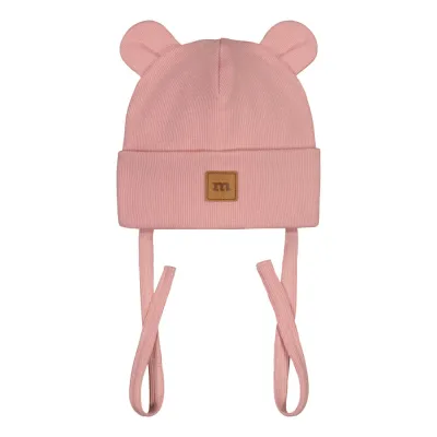 Metsola RIB BEAR BEANIE, PEACH SORBET - 3-4Y, kuva 1 / 1