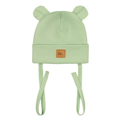 Metsola RIB BEAR BEANIE, LILY GREEN - 3-4Y, kuva 1 / 1