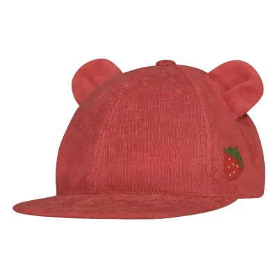 Metsola TERRY CAP WITH EARS, CHERRY - 2-3Y, kuva 1 / 1