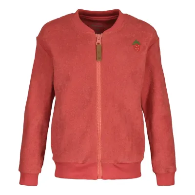 Metsola TERRY BOMBER JACKET, CHERRY - 86/92, kuva 1 / 1