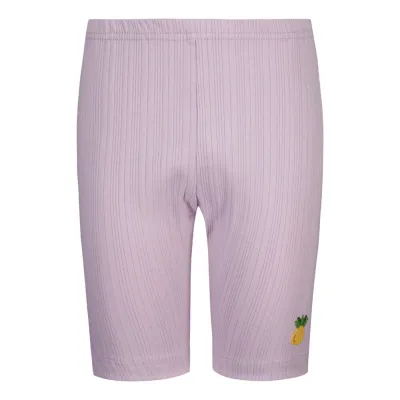Metsola RIBBED BIKER SHORTS, SWEET PEA - 110/116, kuva 1 / 1