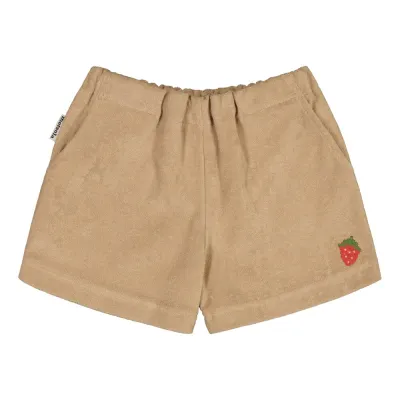 Metsola TERRY SHORTS, SANDY - 122/128, kuva 1 / 1