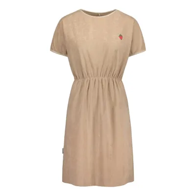 Metsola TERRY WOMENS MINI DRESS, SANDY - M, kuva 1 / 1