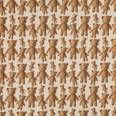 Metsola TRIKOO TEDDY BEAR CREAMY 1M, kuva 1 / 1