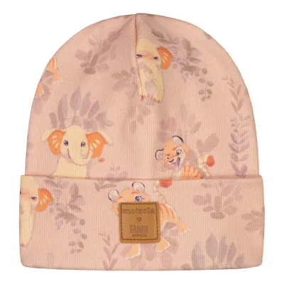 Metsola EMOTIONS RIB BEANIE -PIPO | HEARTY PINK - 0-1Y, kuva 1 / 1