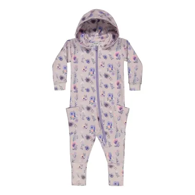 Metsola FLOWER DREAMS JUMPSUIT -COLLEGEHAALARI | LAVENDER - 62/68, kuva 1 / 1