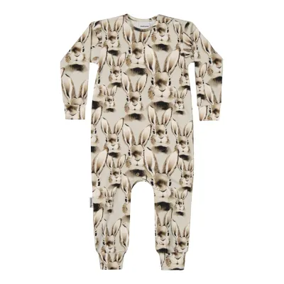 Metsola Bunny Grey Onesie -Haalari - 74/80, kuva 1 / 1