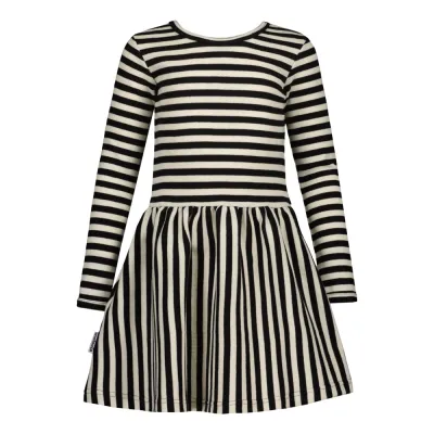 Metsola STRIPED RIB -MEKKO | LICORICE/ VANILLA - 122/128, kuva 1 / 1
