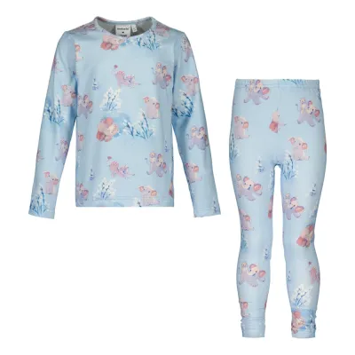 Bedtime stories SLEEPY HEADS -PYJAMASETTI | DREAMY BLUE - 122/128, kuva 1 / 1